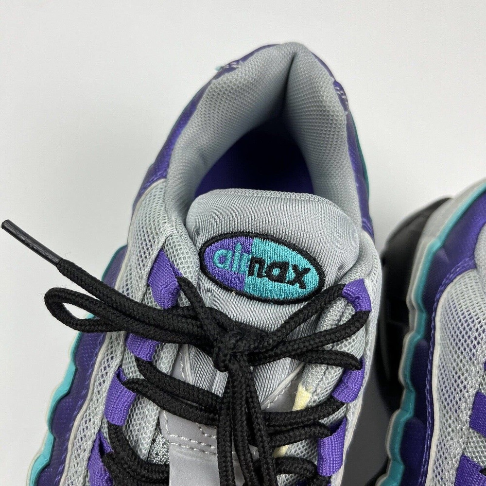 Nike Air Max 95 OG AT2865-001 Aqua Wolf Grey Running Shoes - Picture 7 of 14